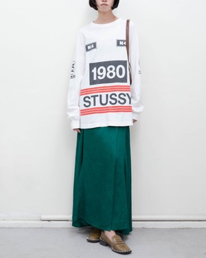 2010s STUSSY - multi-logo long sleeve tee