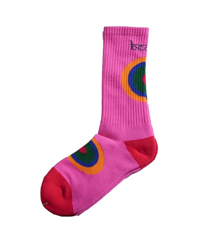 BEDLAM / CIRCLE SOCKS / PINK