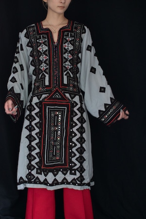 1970-80s Baluchistan embroidery dress