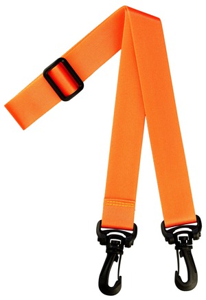 【努力特価】No BoRDER FABLT ショルダーベルト バッグ用 ストラップ [日本製] 太め [30mm幅] オレンジ SN30MOR