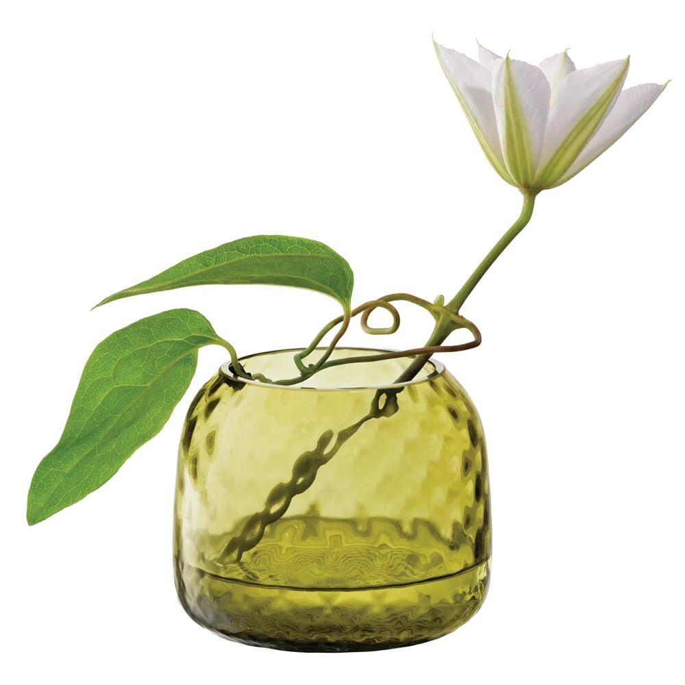 LSA Dapple ダップル Vase / Tealight グリーン LDP20 G1753-07-387 / エルエスエー フラワーベース 花器 花瓶 キャンドルホルダー