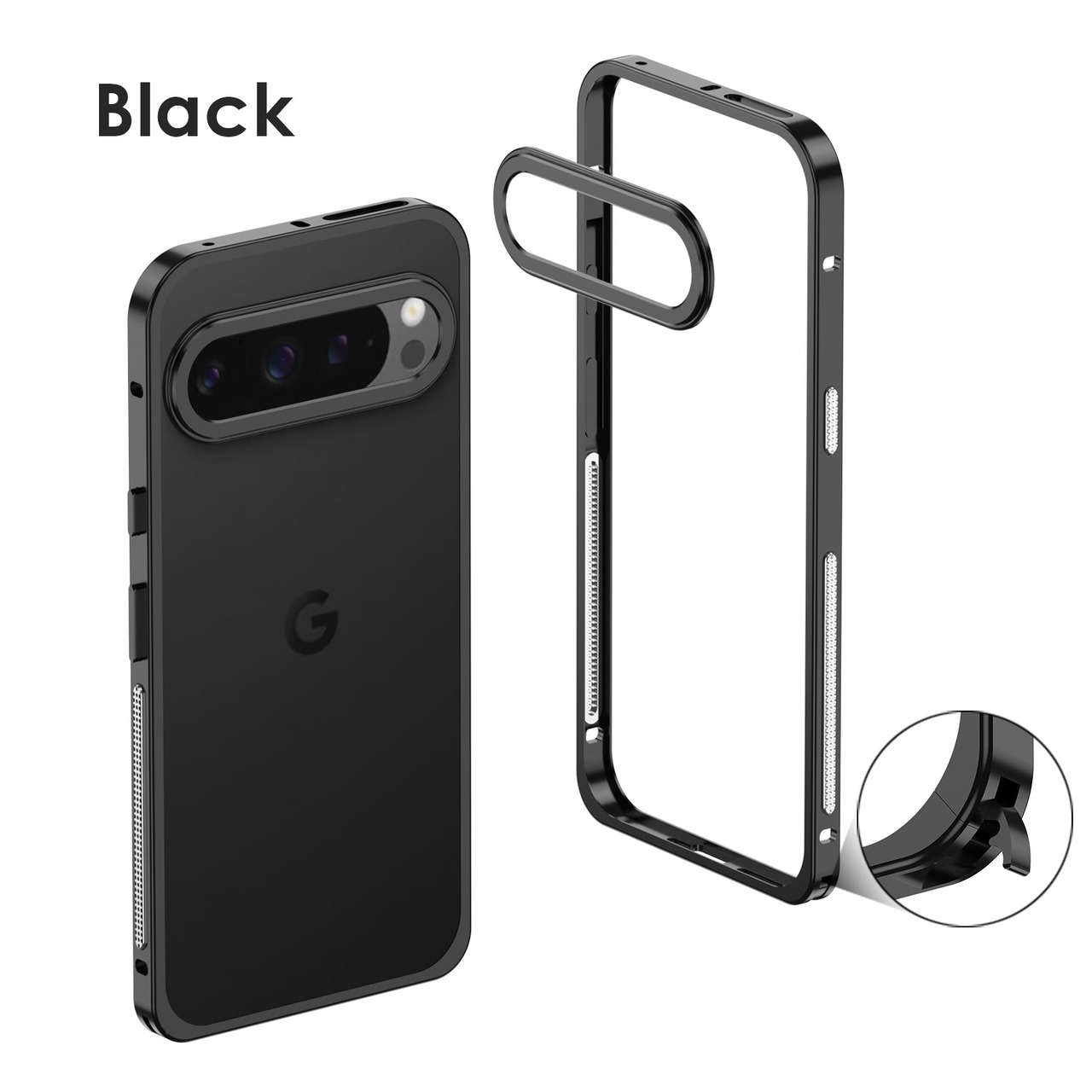 ◆Google Pixel 10/9/8/Pro/Pro XL◆ Aluminum Metal Frame Case / アルミニウム メタル フレーム スマホケース