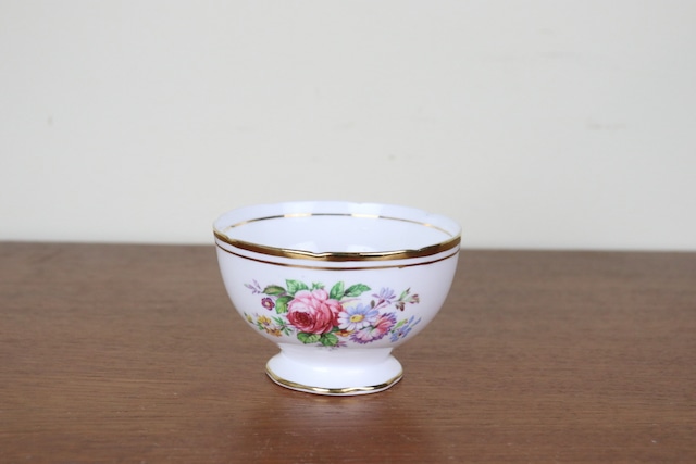 ソールズベリー　フローラル　シュガーボウル　花柄　Salisbury　Floral　ヴィンテージ　イギリス　に200