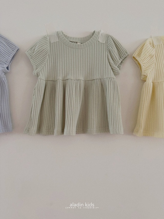 〘予約〙Aladin kids / Aladdin Rib Blouse