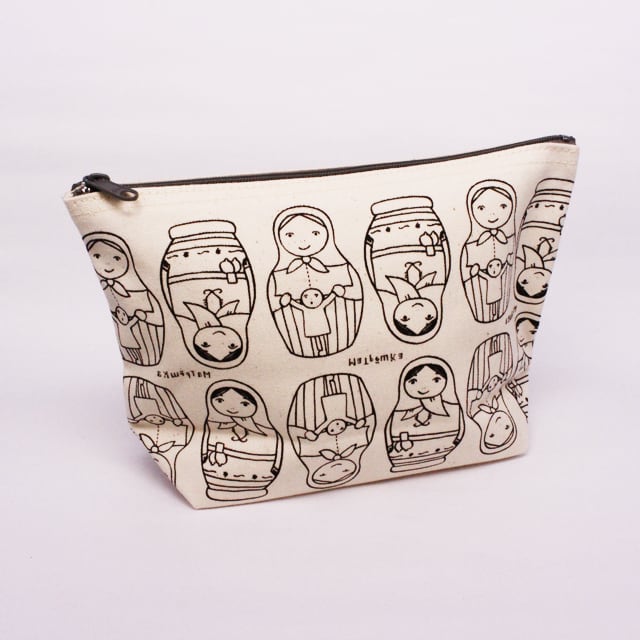 完売品　ヒグチユウコさんマトリョシカポーチ マトリョーシカポーチ（4個セット） | 猫雑貨店と猫ラベルの酒店 3匹の猫