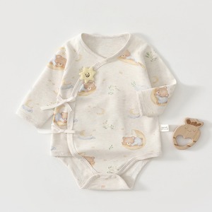 【BABY】柔らかクマロンパース