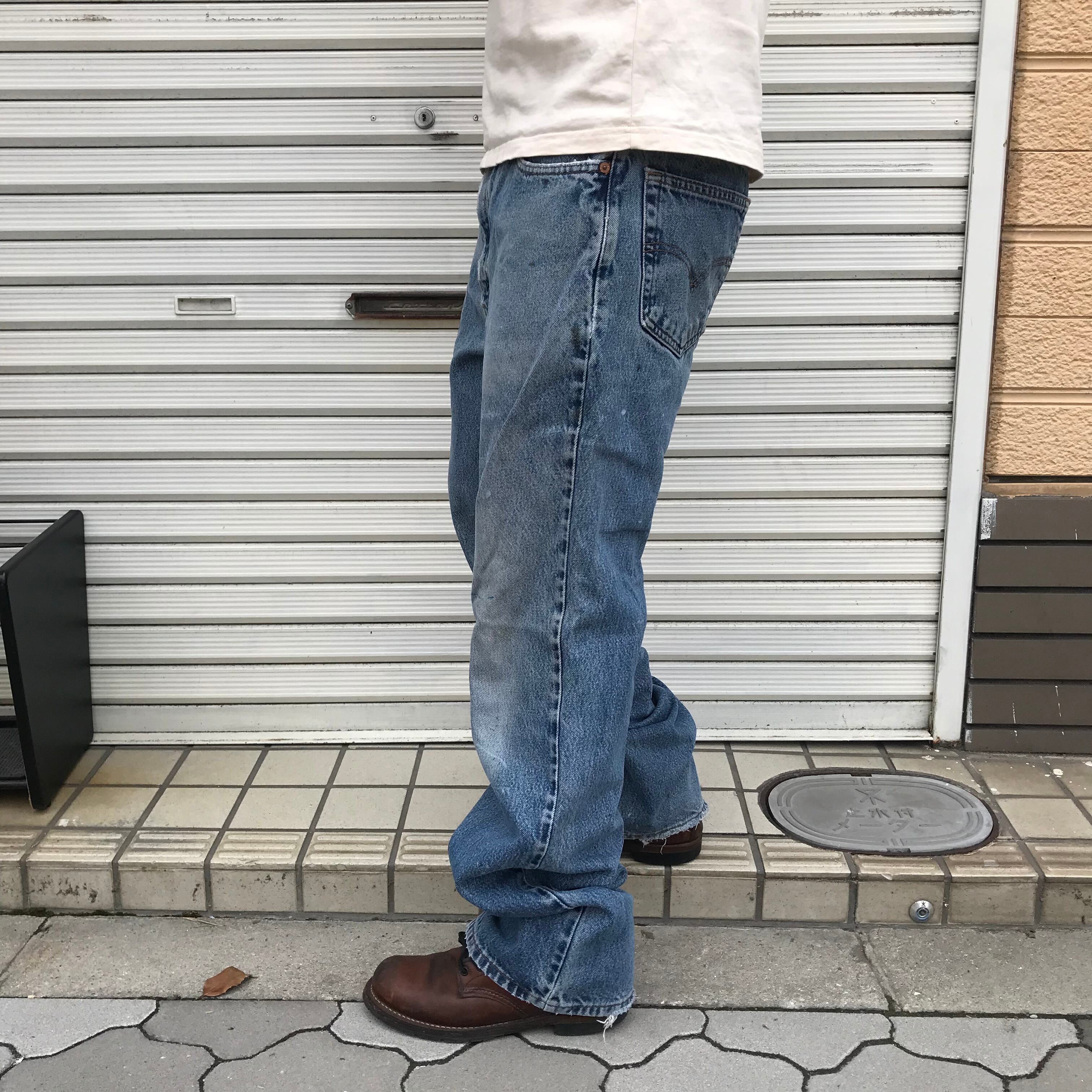 80年代 リーバイス Levi's 517-0217 ブーツカットジーンズ デニムパンツ USA製 メンズw34 ヴィンテージ /eaa367908