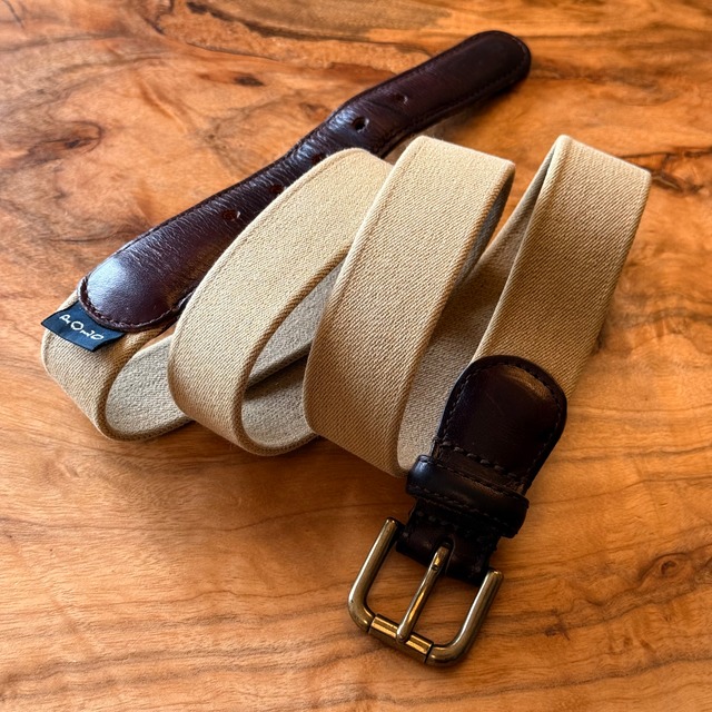 USA製 【W36】VTG Polo RalphLauren Ribbon Belt made in USA