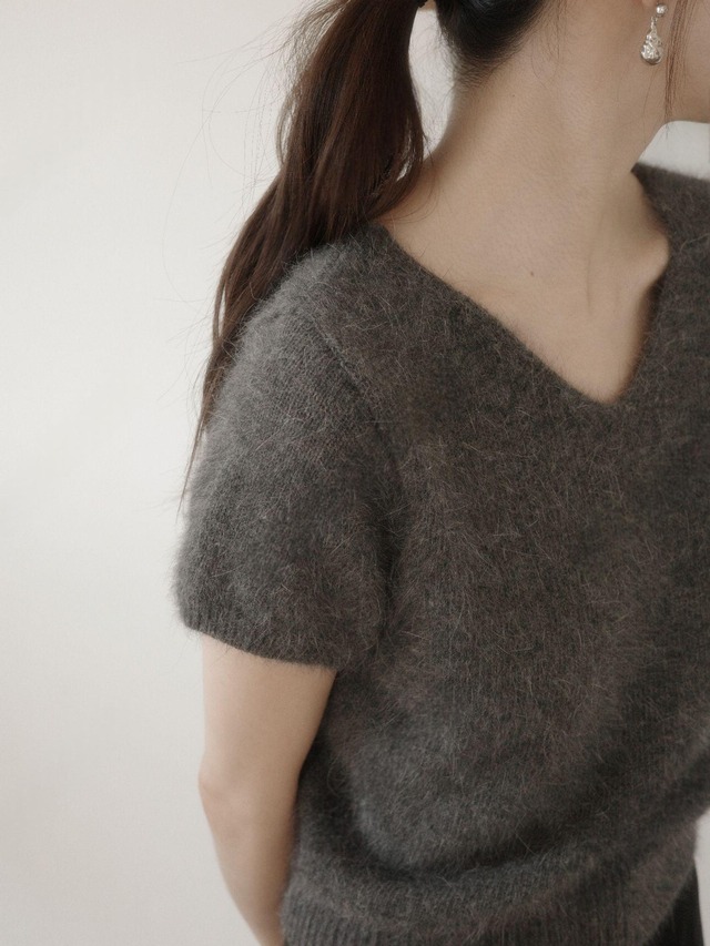 Soft Touch V-Neck Knit Top