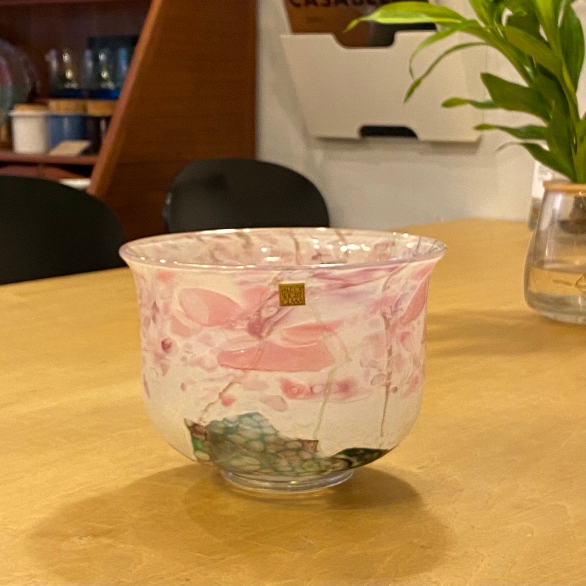 英国 ”Isle of wight glass” Art Glass Vase | coshiki 