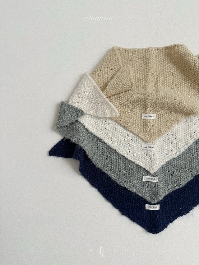 【予約】Mellow Knit Scarf / atomeme