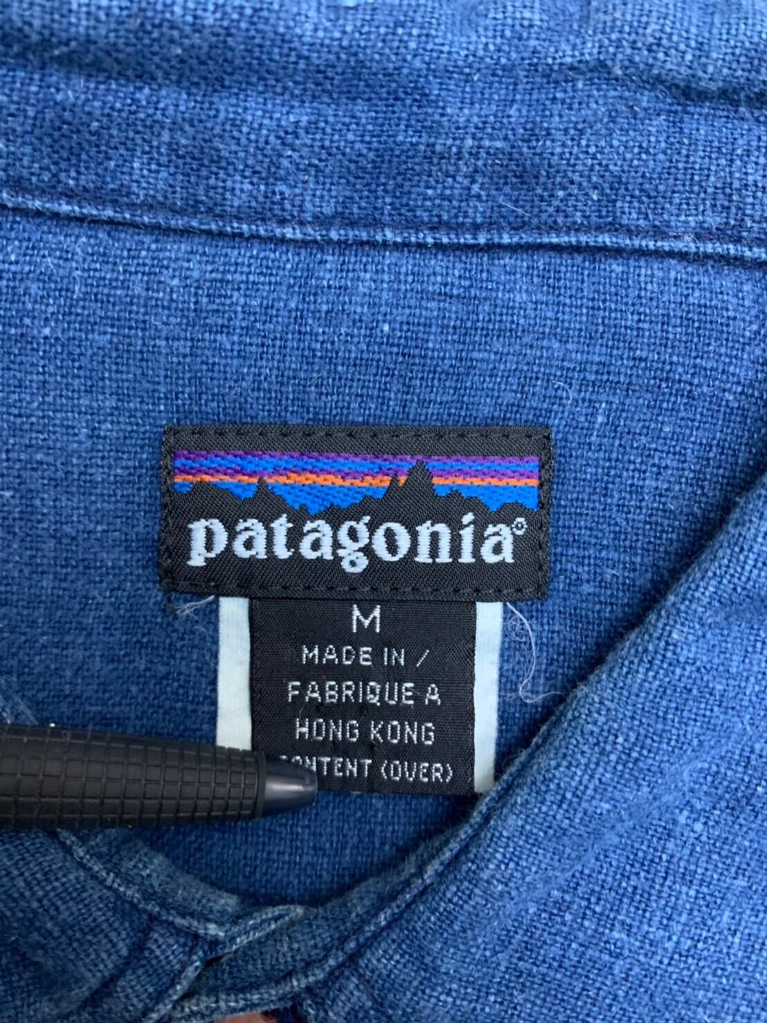 パタゴニア　Patagonia 雪無しタグ　デニムシャツ　長袖シャツ　90s 90年代　シャツ　M　 | FREEKS WEAR powered by  BASE