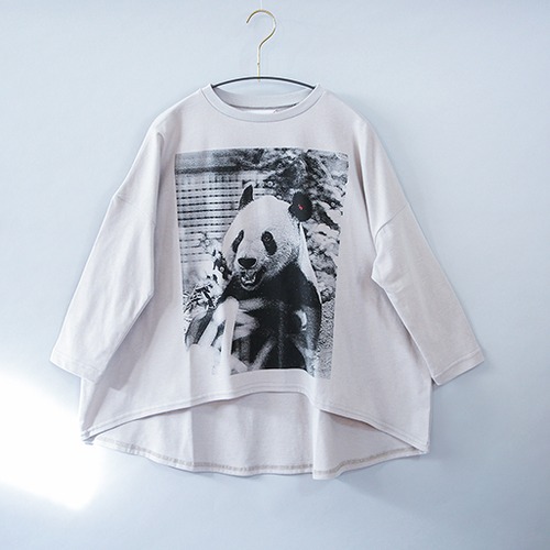 Panda BigT    kidsS(90-100)  / SilverGray