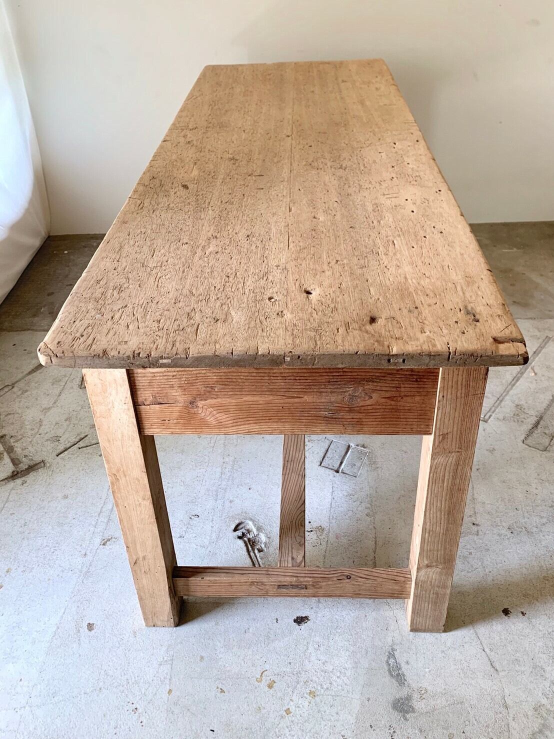 引出し付テーブル 作業台 古家具 | ju-gu