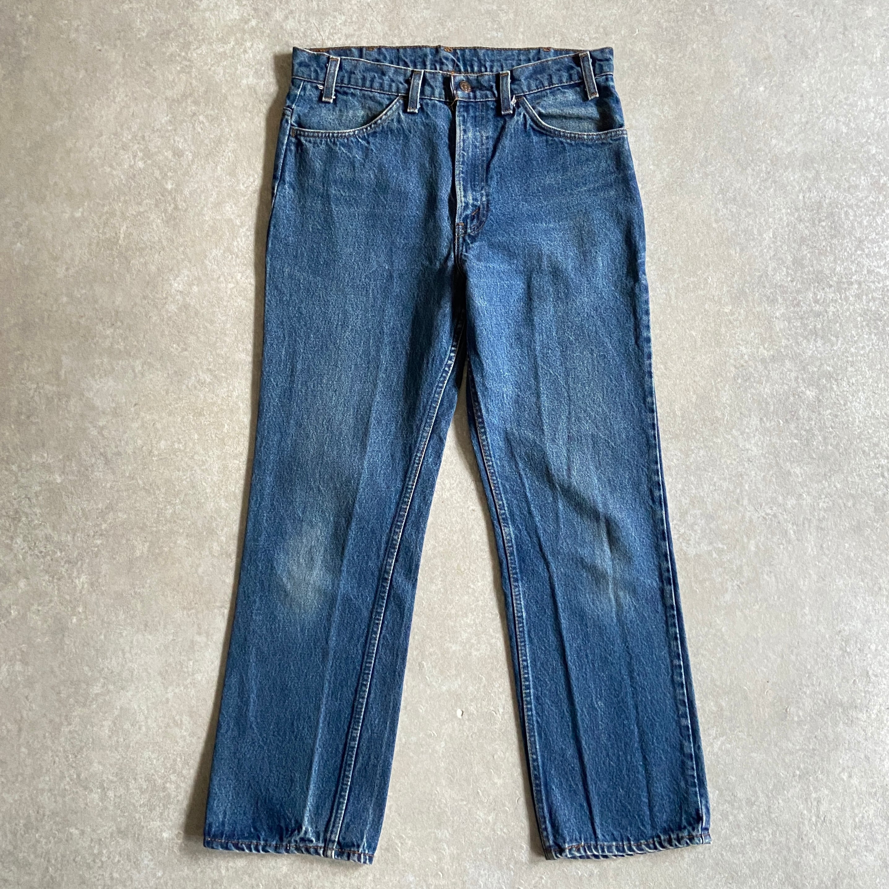 1980s Levi’s 519 Orange Lab W31 L29.5 Made in USA H756