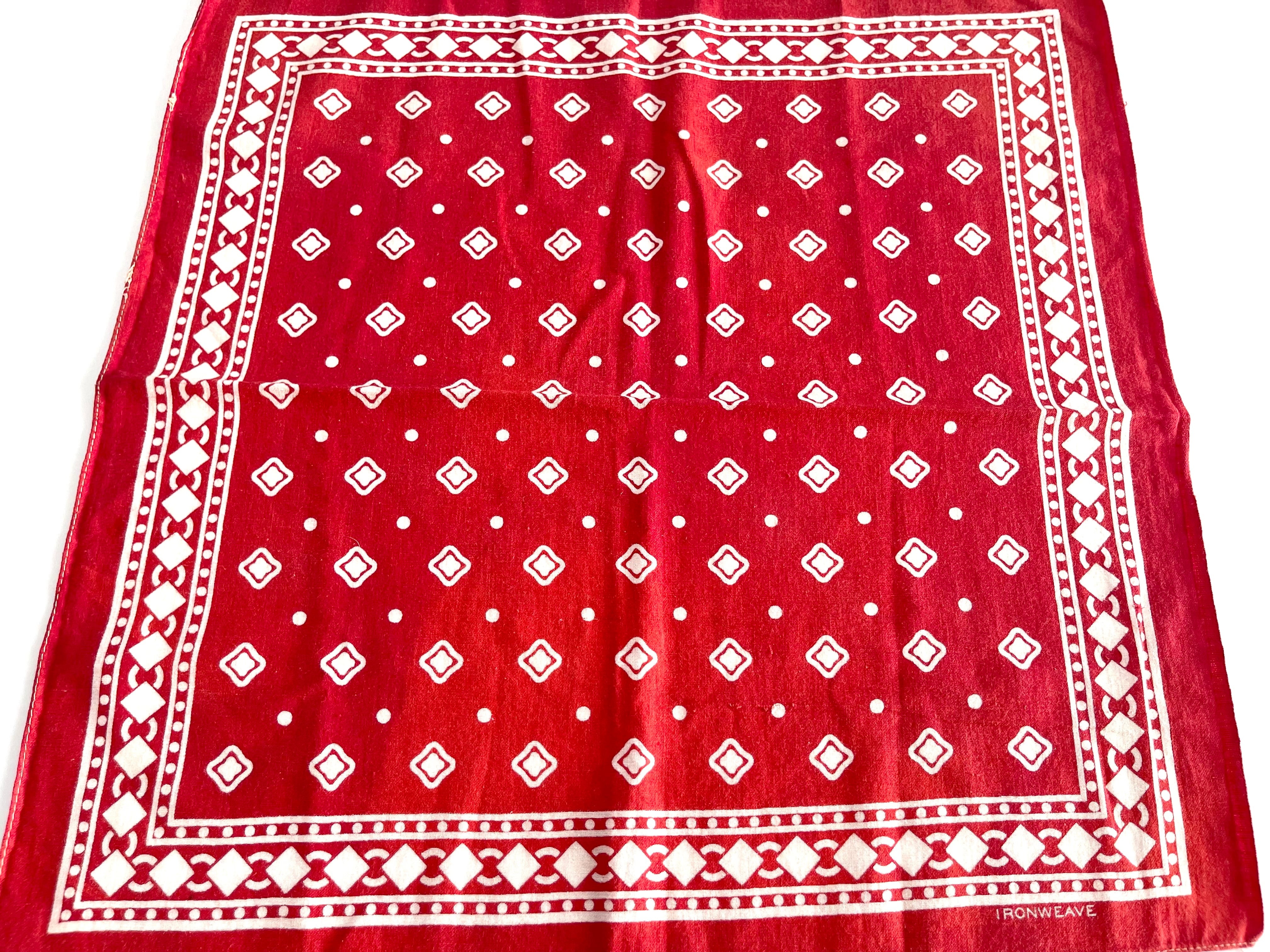 IRON WEAVE・Special】ヴィンテージバンダナ レッド | swallows