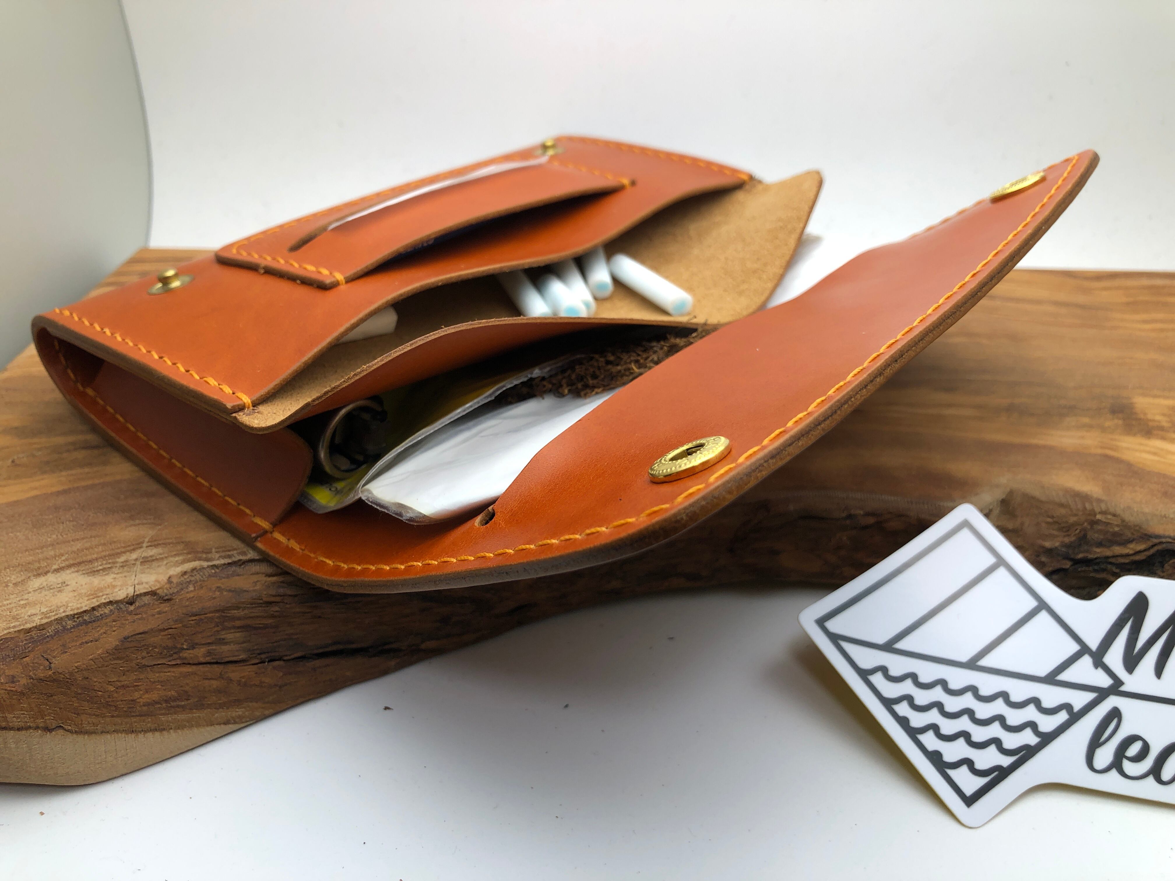 シャグポーチ 手巻きタバコ ポーチ | mikawaya leather works