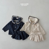 lalaland / denim pleats skirt