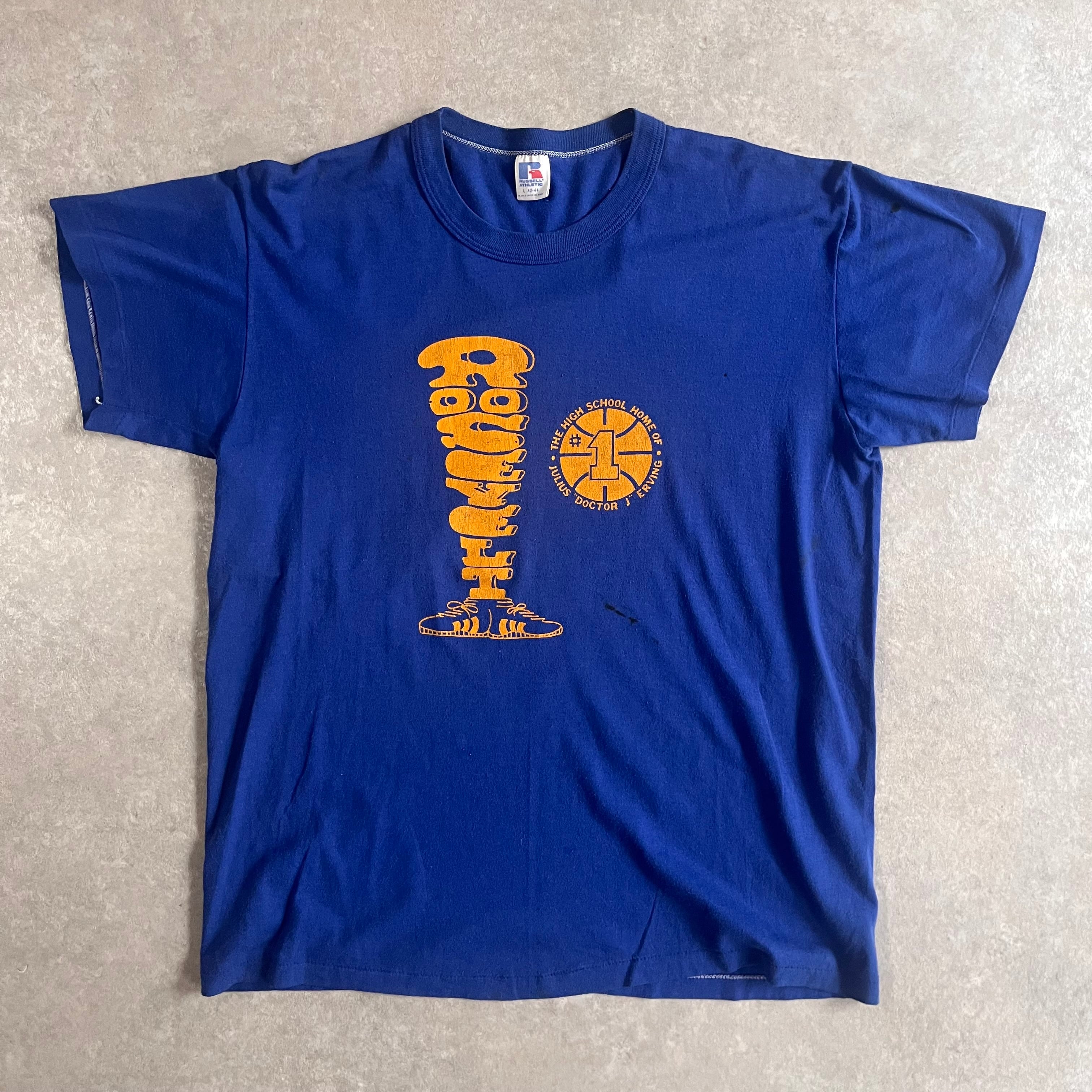 1990s RUSSEL HIGH SCHOOL Tee L Made in USA H228