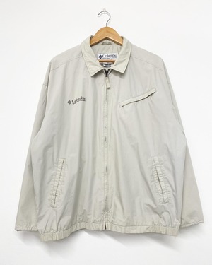 90sColumbia Polyester Single Zip Jacket/L-XL