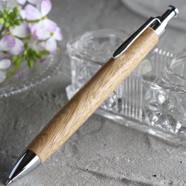「樟 クスノキ 邪気を払う香り高い木・Pencil 0.5mm」木軸シャープペンシル Viriditas銘木ペン