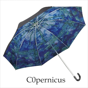 umbrella　折り畳み式　モネ　睡蓮の日傘 雨傘 晴雨兼用 街歩き 旅行 UV対策 紫外線 紫外線対策】