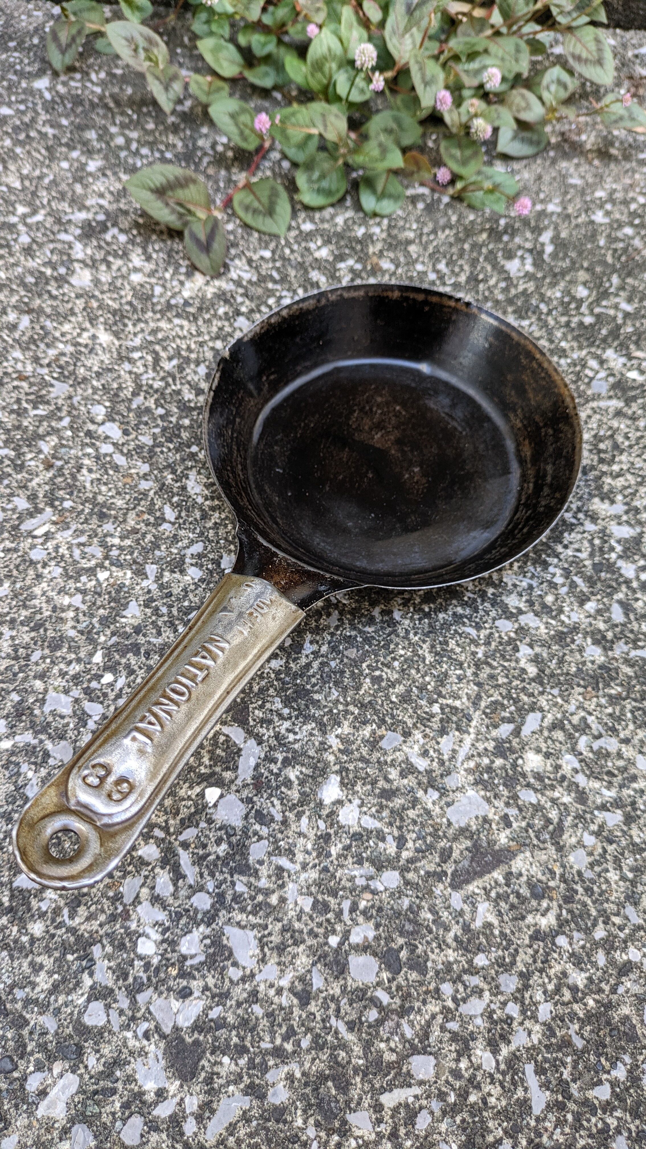 40's 50's Vintage National Mini Cowboy FryingPan IronPan 40's 50's Vintage National Mini Cowboy FryingPan IronPan