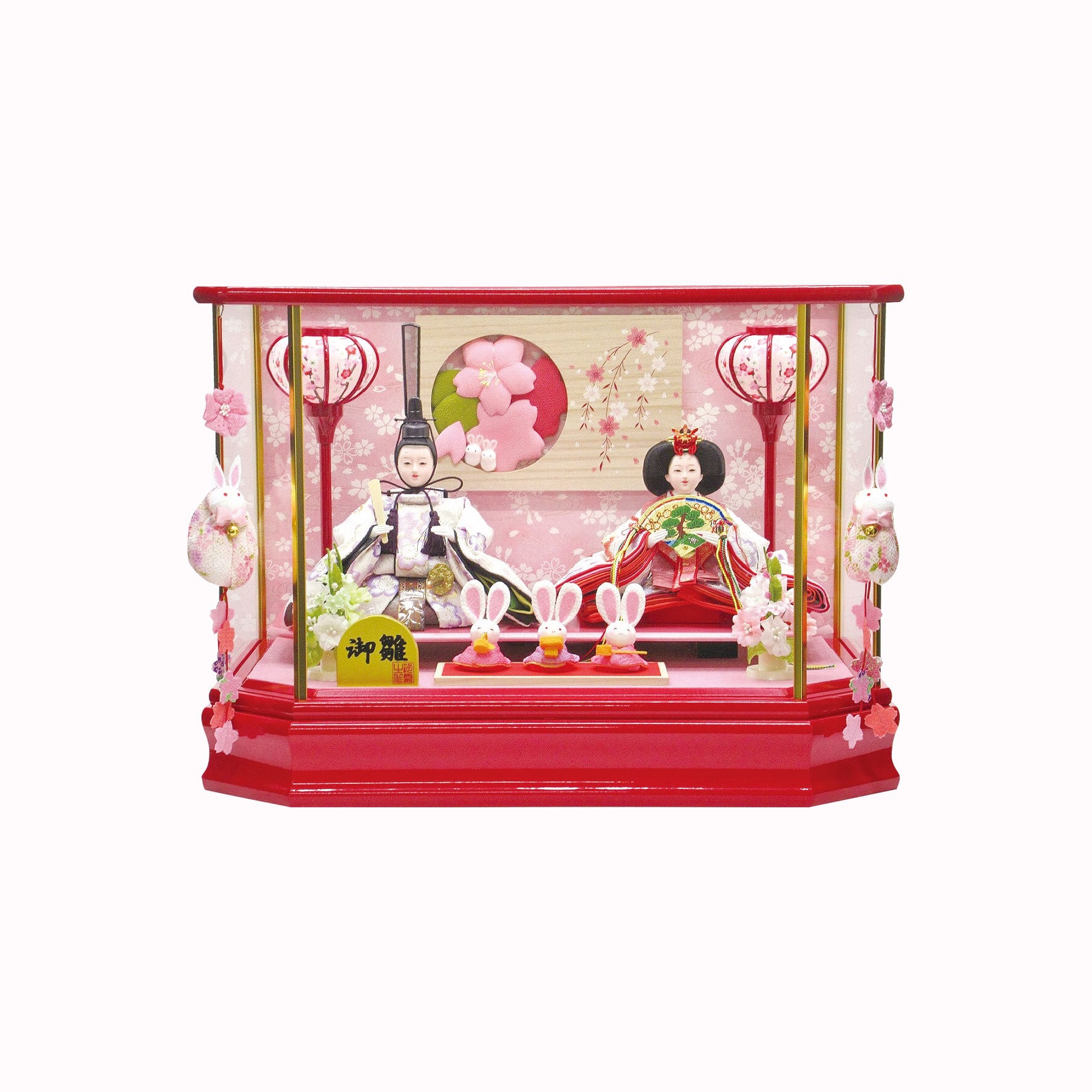 雛人形<ケース飾り>羽衣親王飾り|ひな人形