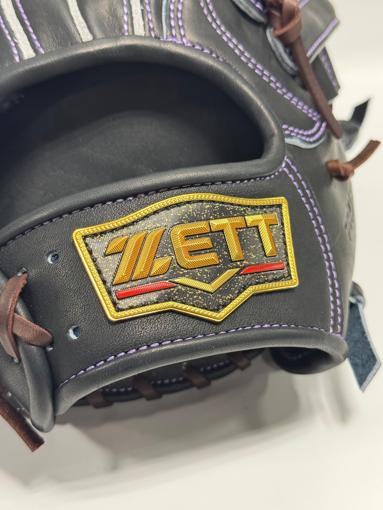 ZETT PROSTATUSーゼットプロステイタス michii supreme order 硬式グローブ ゼットミチイオリジナルグラブ 右投げ用 306型 宗山モデル ナイトブラック×ブラウン 81・画像8