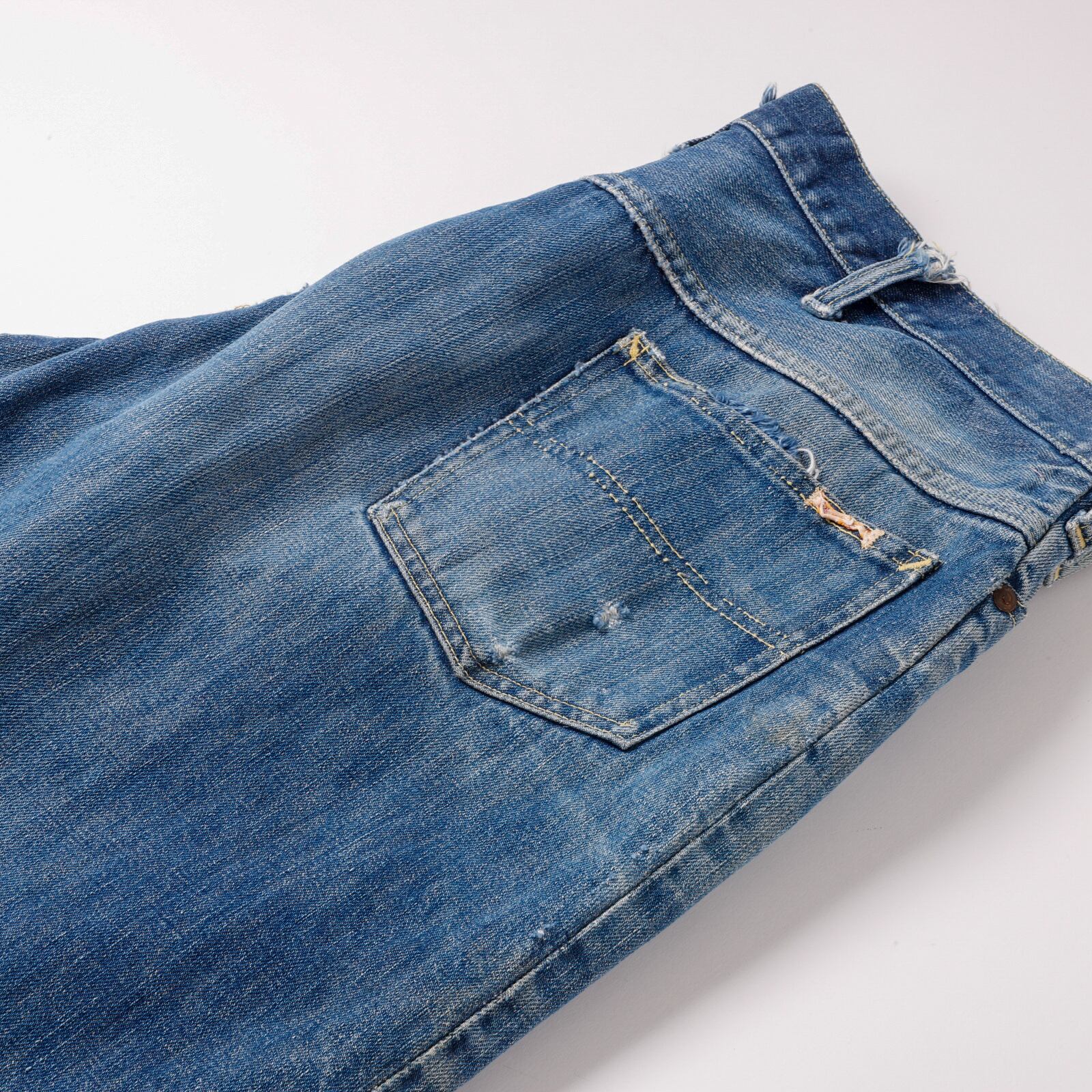 濃紺】50s FOREMOST special vintage denim made in USA 実寸W36 50