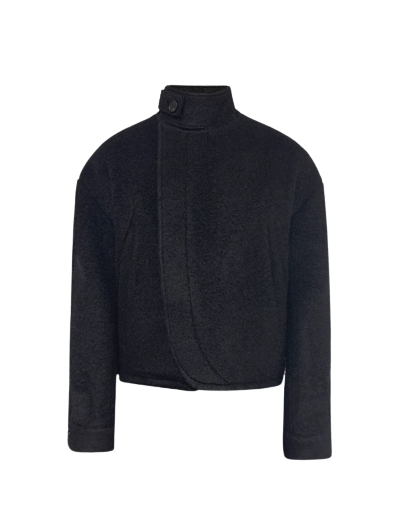 JCAESAR STUDIO Wool Blend Textured Jacket