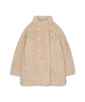 [COYSEIO] SOFT FUR COAT LIGHT BEIGE 正規品 韓国ブランド 韓国通販 韓国代行 韓国ファッション コイセイオ 日本 店舗