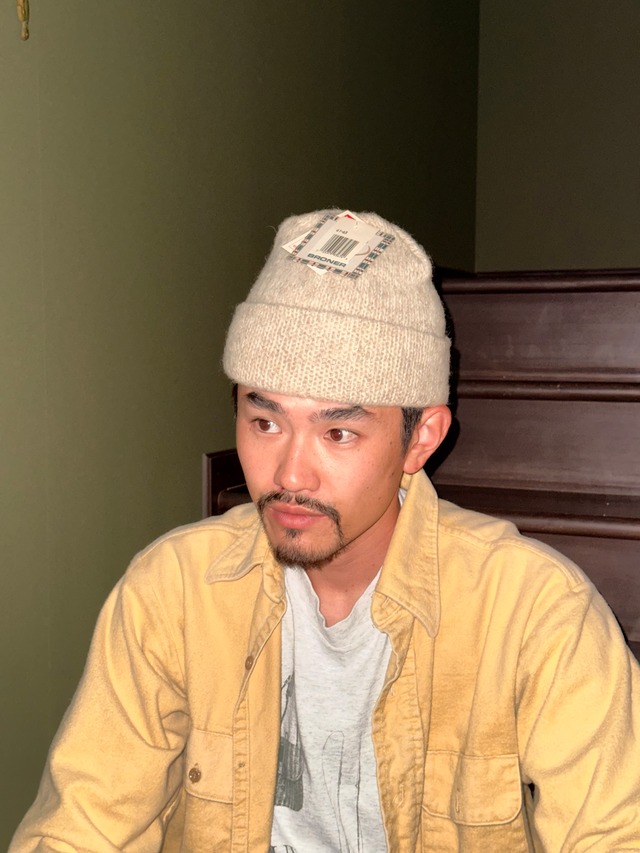 USA製 Deadstock!! BRONER Ragg Wool Beanie made in USA