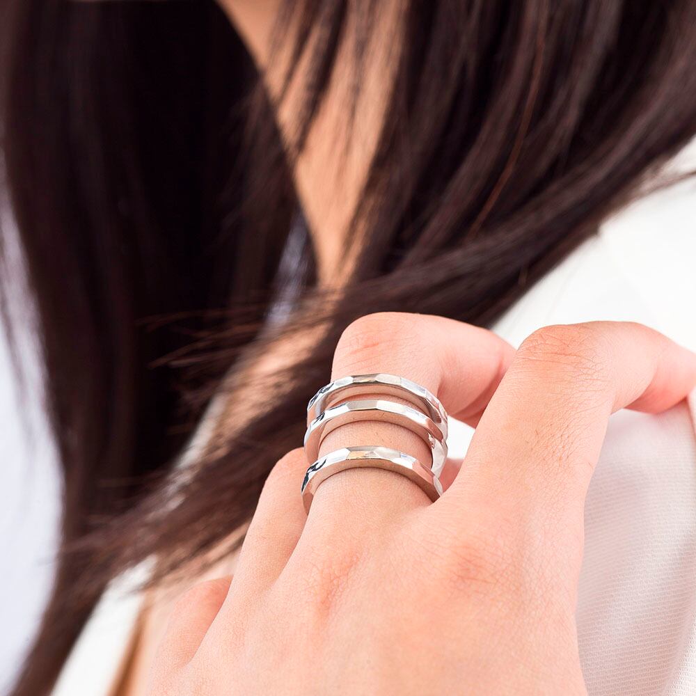 Elenore Jewelry×ARTEMIS KINGS トリプルカフリング シルバーリング 15