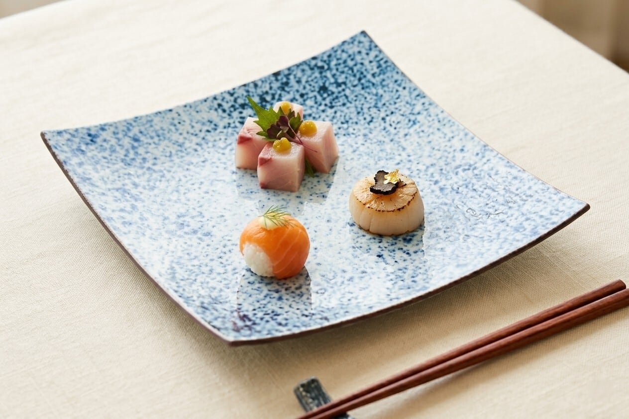 有田焼　寿福　正角皿6寸皿　10枚セット　陶器　飲食店 角皿 | 有田焼窯元 聖陶苑 | Aritayaki Kamamoto Seitouen