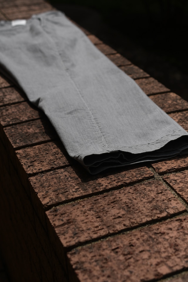 CIOTA / Exclusive Denim Slacks (Light Gray)