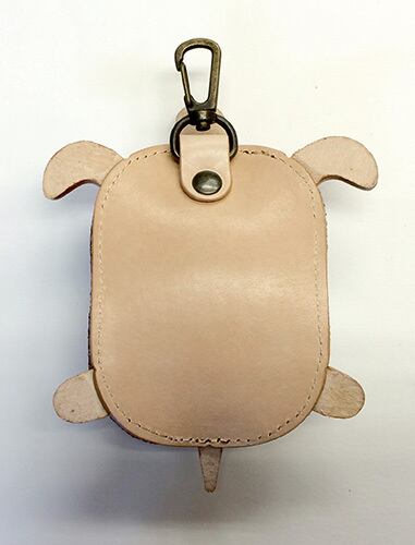 カメのコインケース ：グリーン | あとりえ ぎん WEB-SHOP