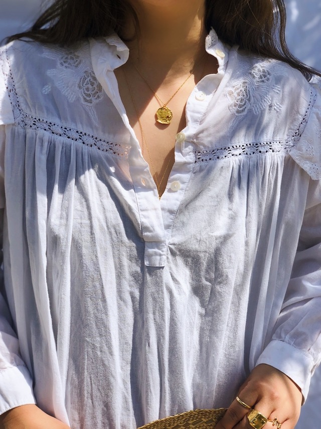 70s Cotton Night Dress