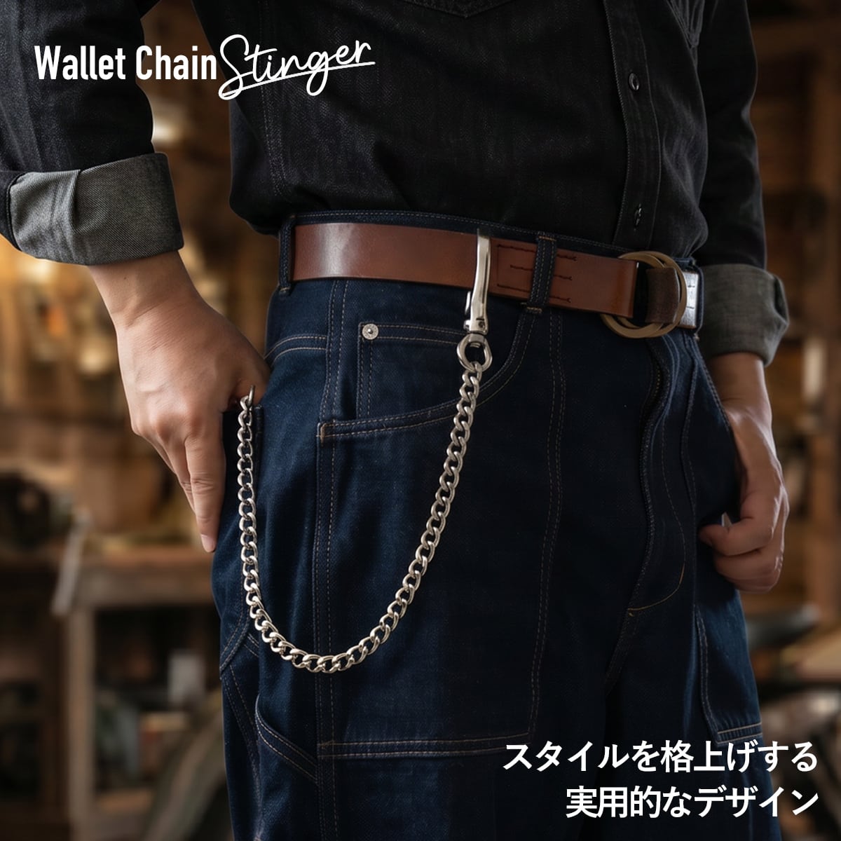 ウォレットチェーン スティンガー | ケイシイズ 【公式】－ オンライン