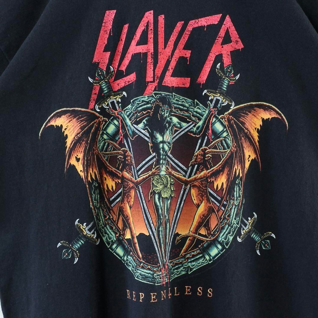 SLAYER スレイヤー Tシャツ バンドT ミュージック M 2018年製 | 人も