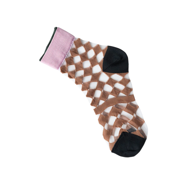 TRICOTÉ / dia sheer socks TR31SO040