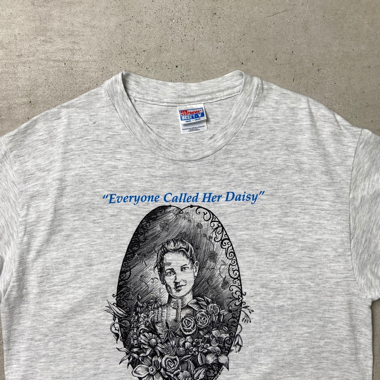 90年代 USA製 Juliette Gordon Low アートプリントTシャツ メンズL