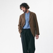 SAGE DE CRET  Pullover Stand Collar Shirt