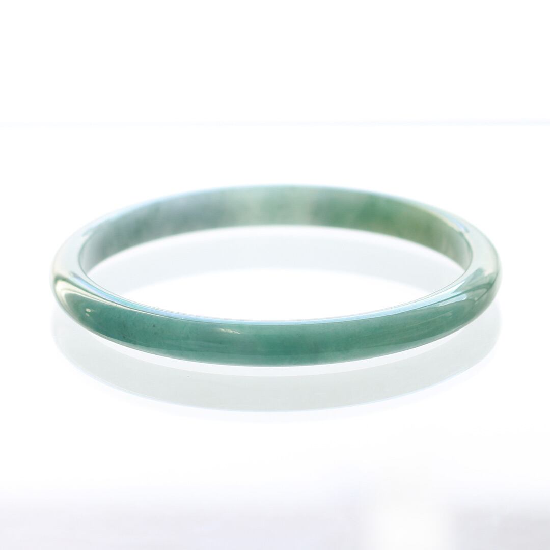 内径58.5mm】翡翠バングル A貨翡翠 jd_bg1190 | 【MeiNu（メイニュウ