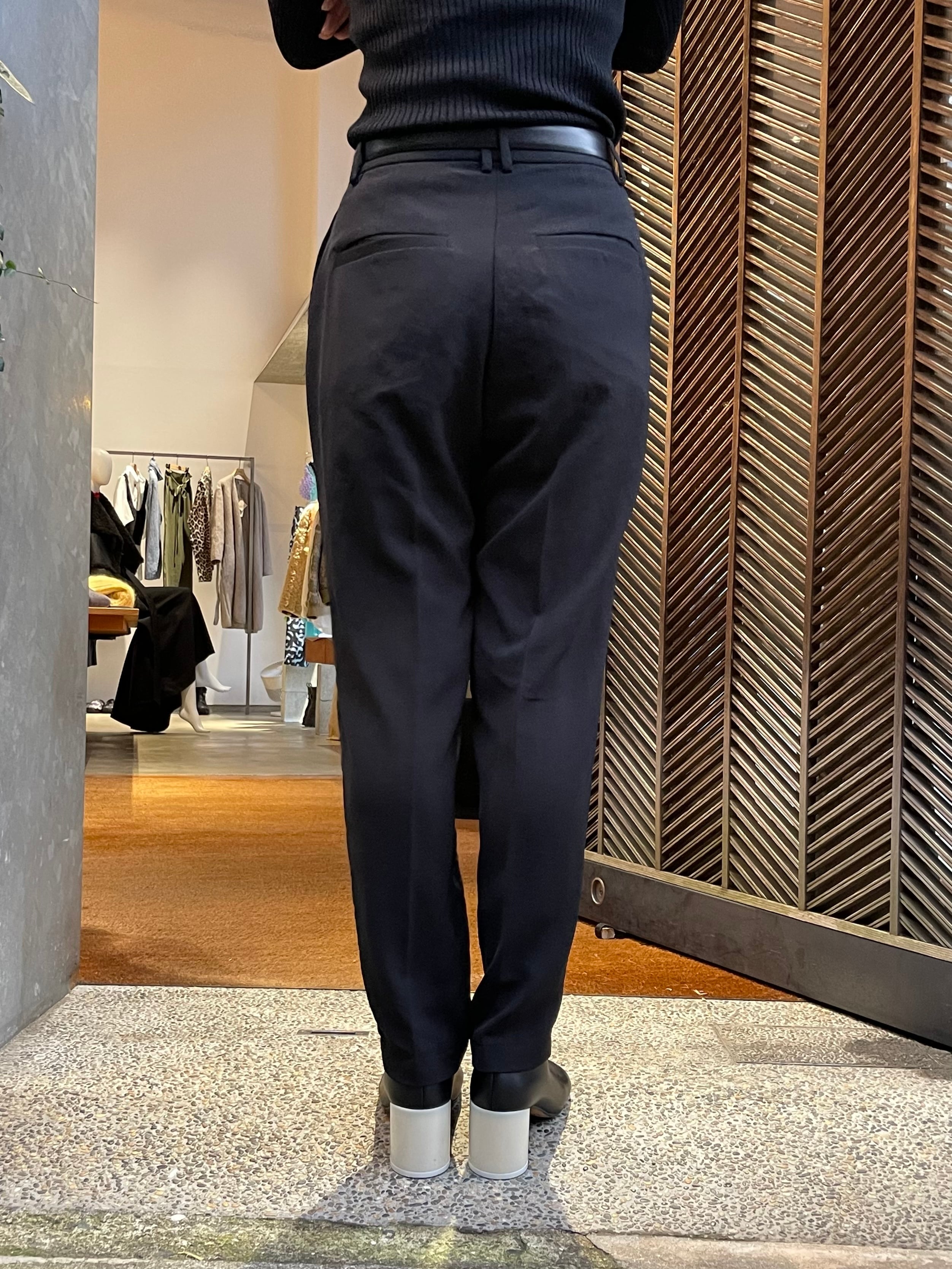 23SS】FUMIE TANAKA フミエタナカ / SLIT TAPERED PANTS | TRENT 