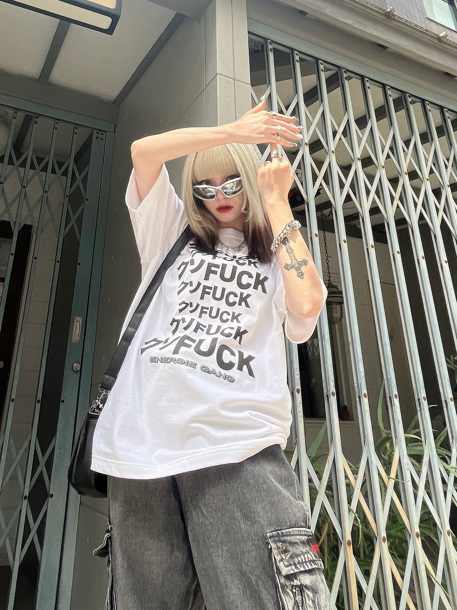 ENERGIE GANG】クソFUCK T-shirt | OVERTURE WEB SHOP