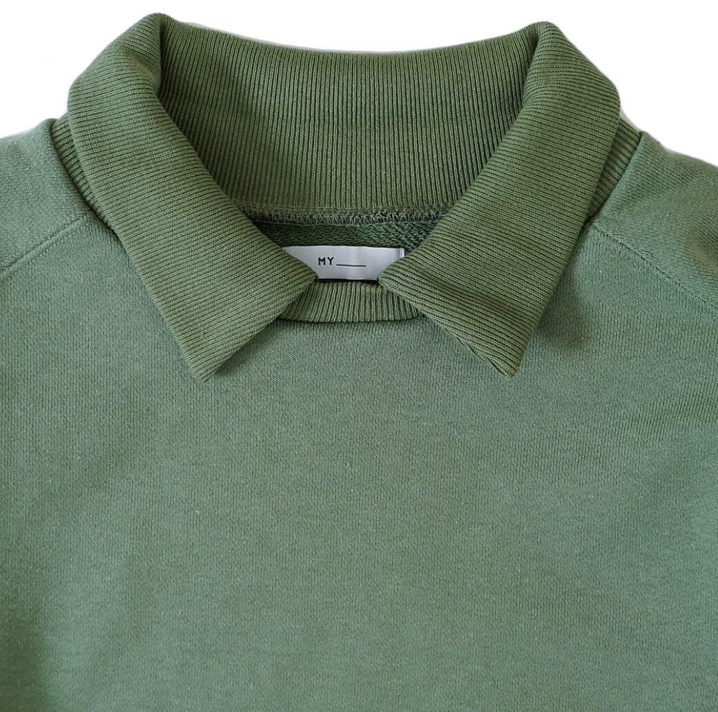 MY___ / SWEAT WITH COLLAR | AfterSchool Online Store|メンズ・レディースファッション通販