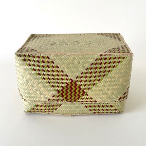 Rectangular colourful basket M w25.5cm×16cm×h16cm