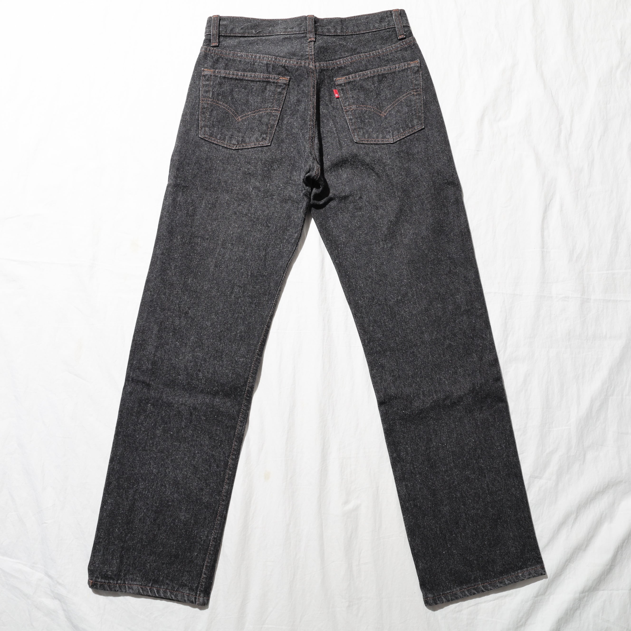 Mint 29×30 Levi's 501 USA 89年 先染めブラックデニムパンツ