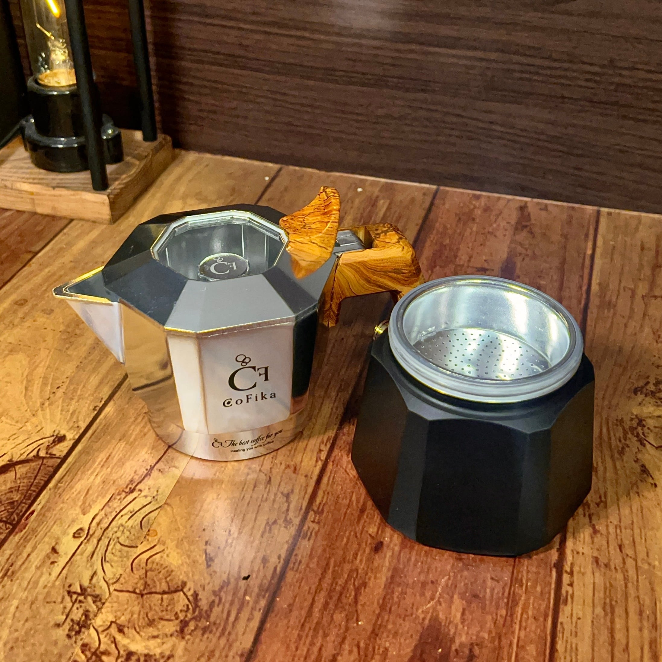 CoFika Crema Rich 直火式エスプレッソマシン 1-2杯用 | COFFEE LAB
